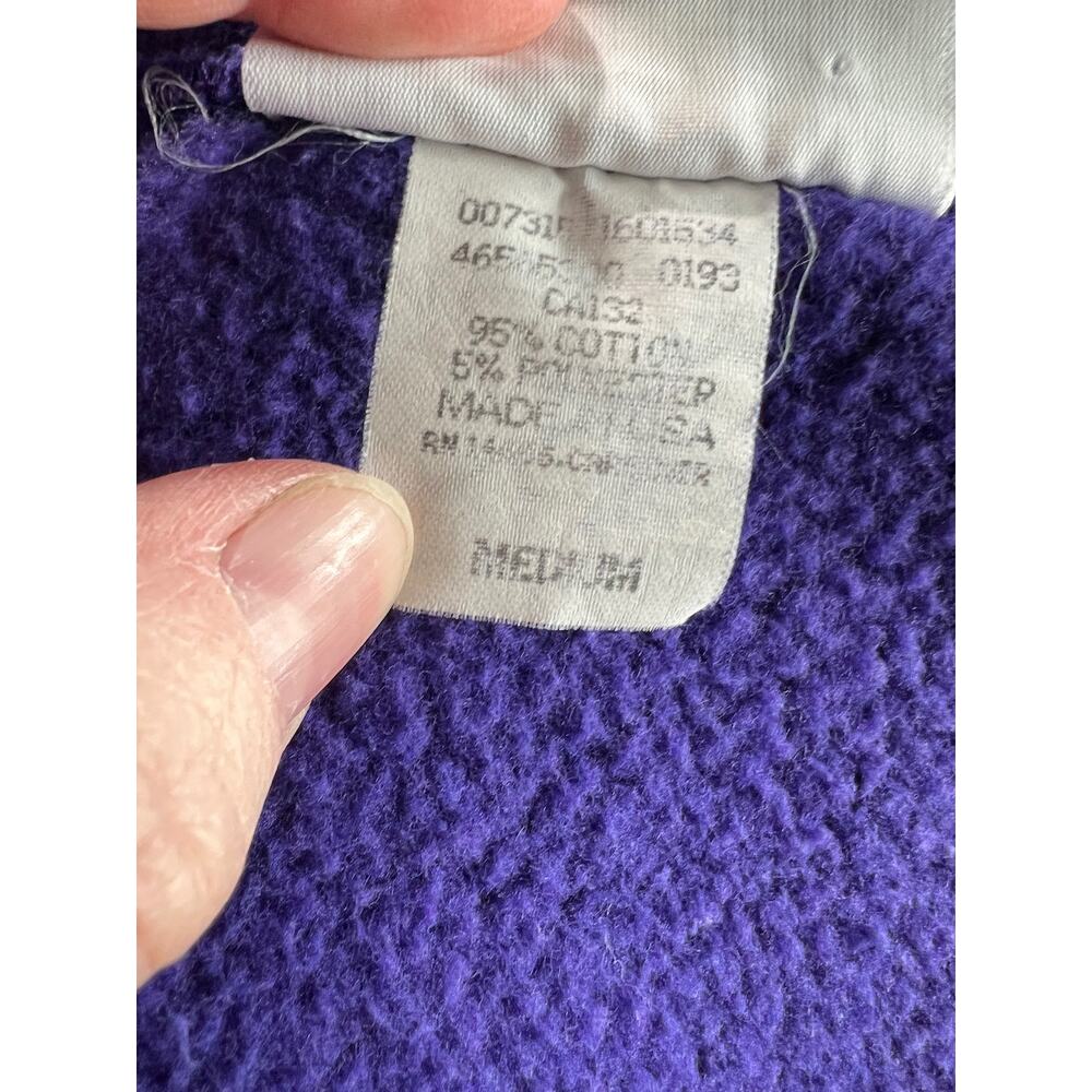 Lee sweatshirt 93 Firecracker purple yellow - Picture 8 of 10